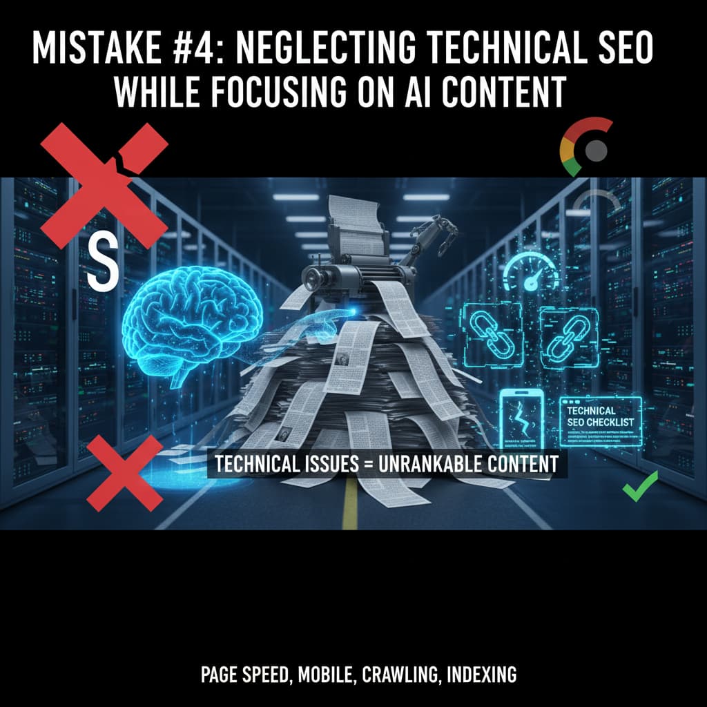 AI seo mistakes